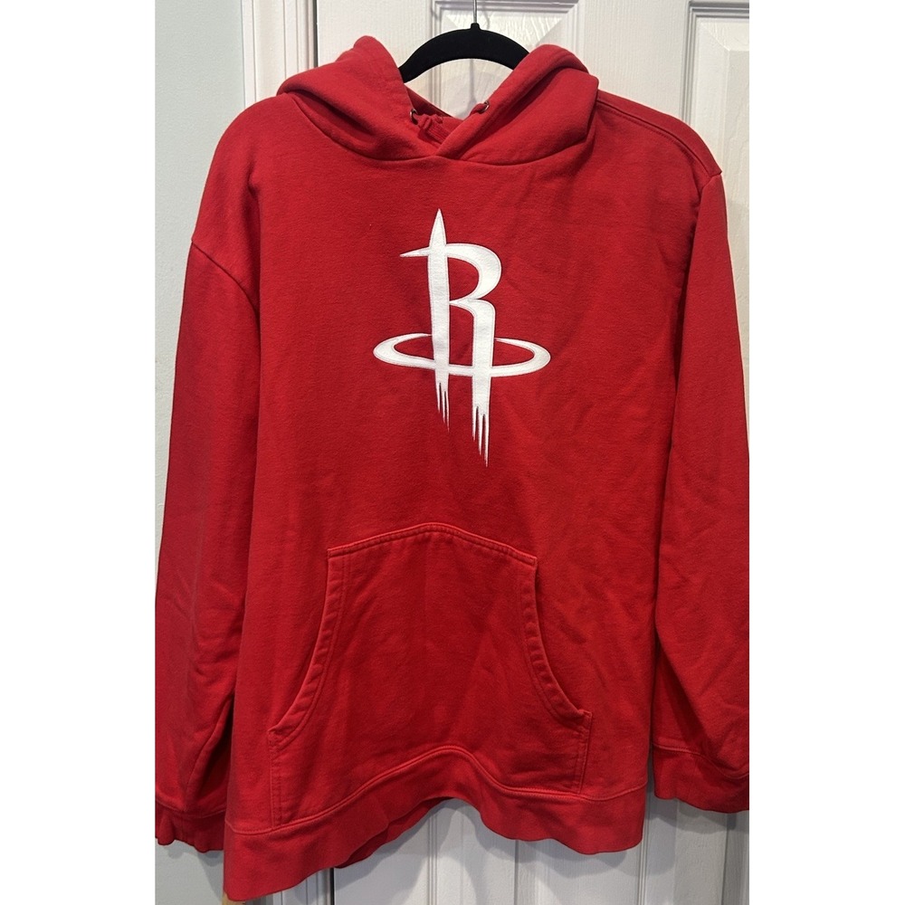 Houston Rockets James Harden #13 Hoodie Pullover Red NBA Basketball XL